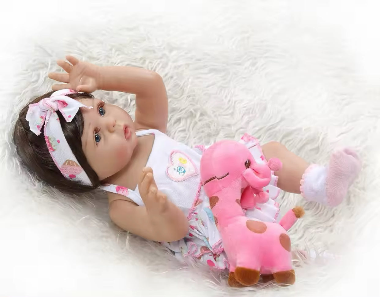 Reborn Baby Doll With Accessories- 47cm