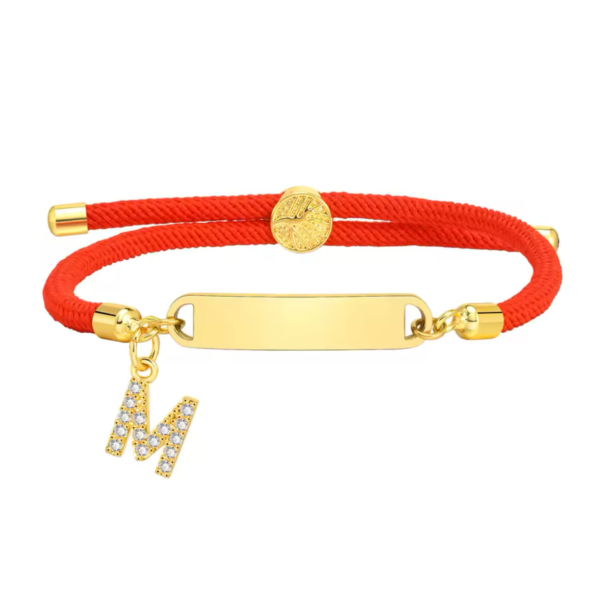 Baby Red Gold Custom Bracelet Personalised