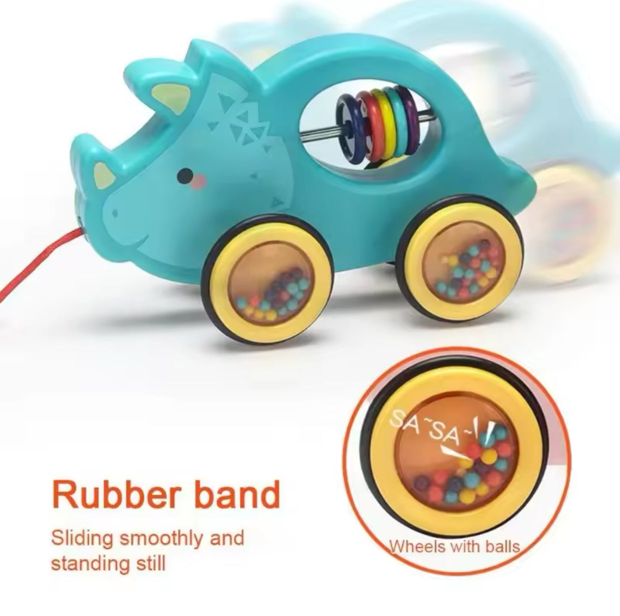 Baby Educational Pull Along Toy