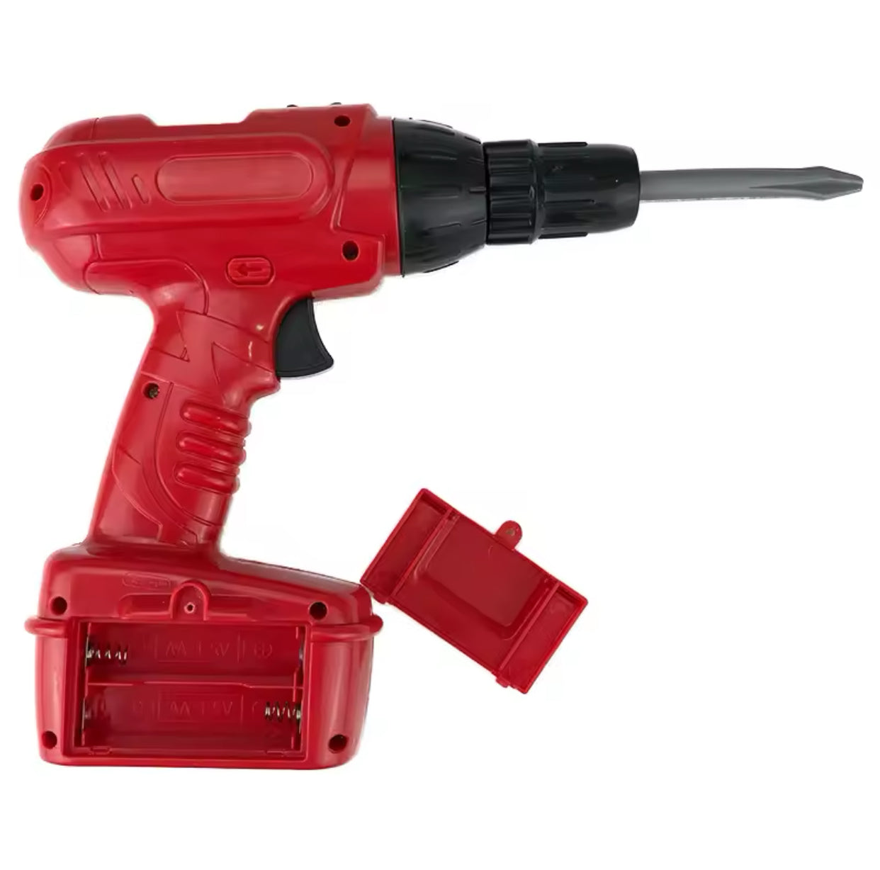 Toy Electric Drill With Screws & Bolts