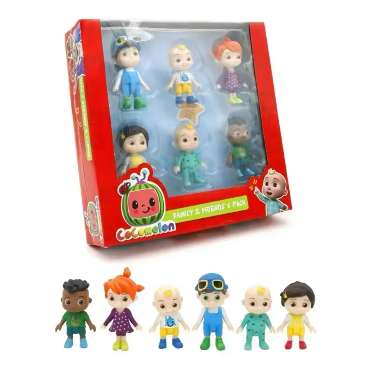 Cocomelon Figurines Set - 6 Pack