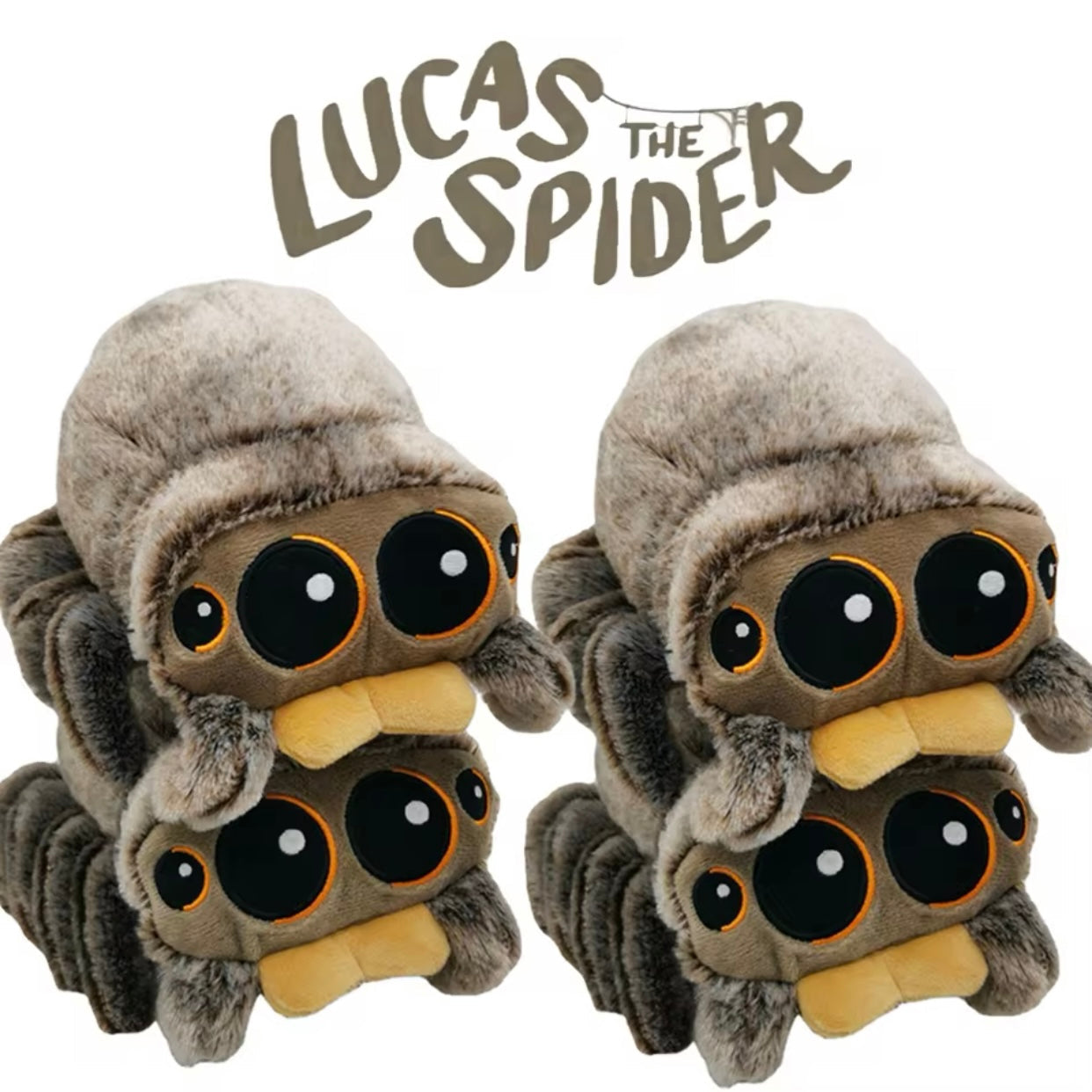 Lucas The Spider Plush Toy - 16-20cm