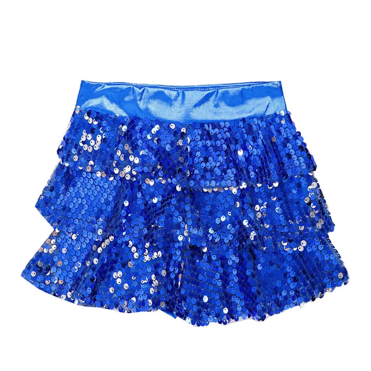 Girls Sequin Metallic Shorts (Age 4-16YRS)