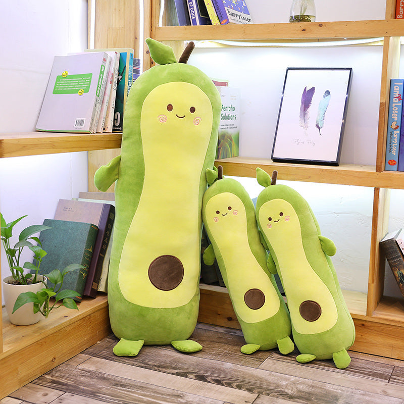 Long Avocado Plush Toy Pillow - 55cm 70cm 90cm