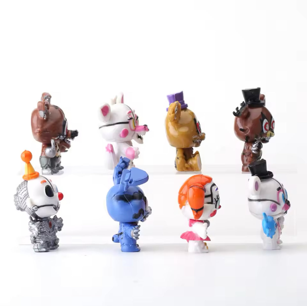 Five Nights At Freddy’s Plastic Figurines - 8 Pack