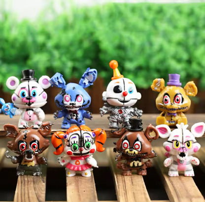 Five Nights At Freddy’s Plastic Figurines - 8 Pack