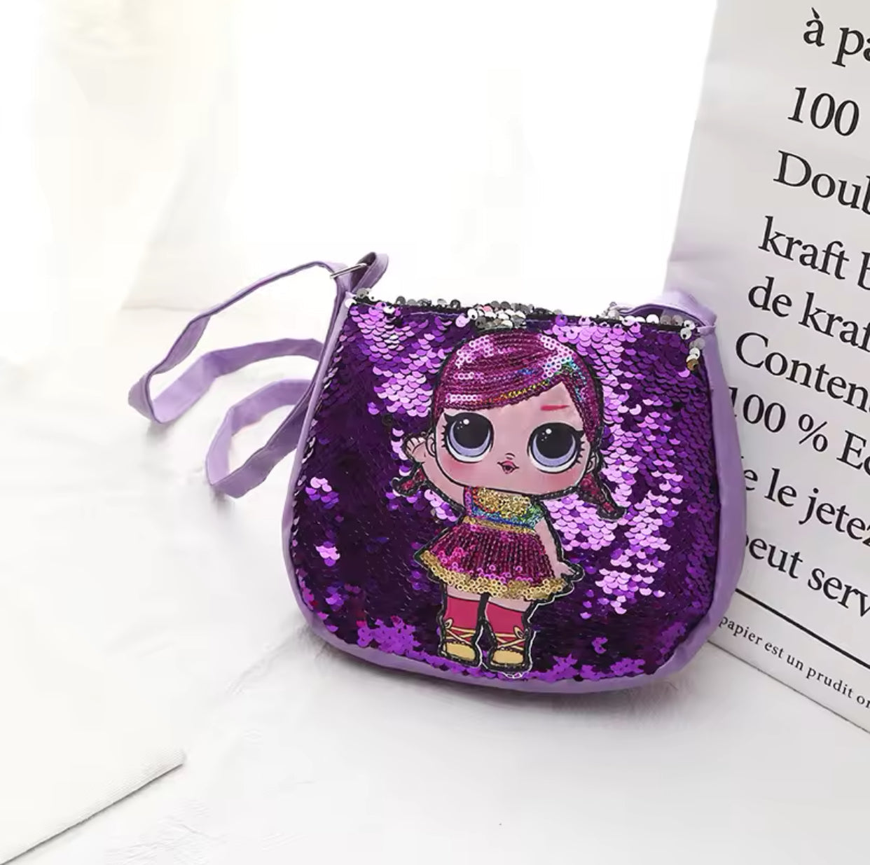 LOL Surprise Sequin Crossbody Bag