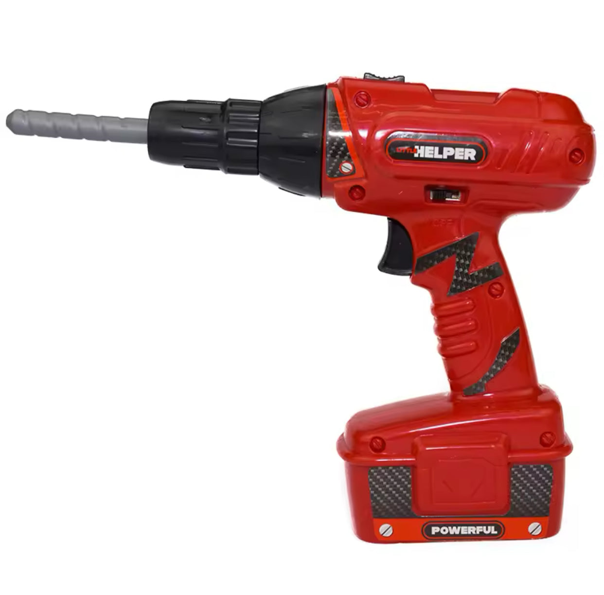 Toy Electric Drill With Screws & Bolts