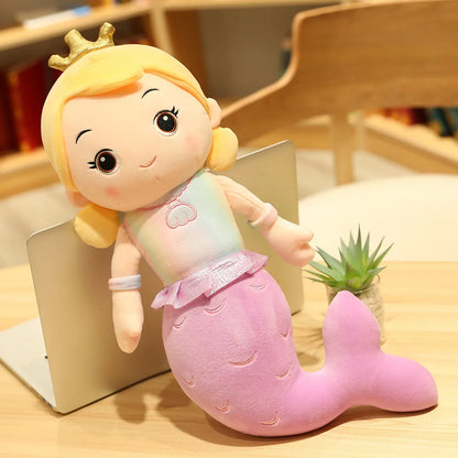 Plush Mermaid Princess Doll Stuffed Toy - 30cm