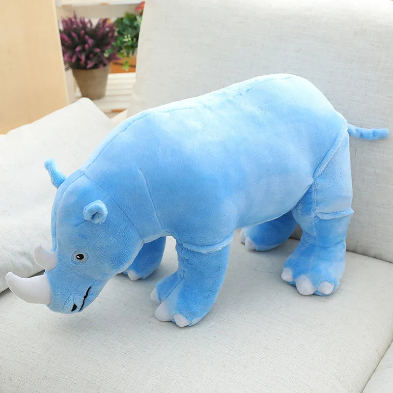 Large Plush Rhinoceros Stuffed Toy 40/60/80cm