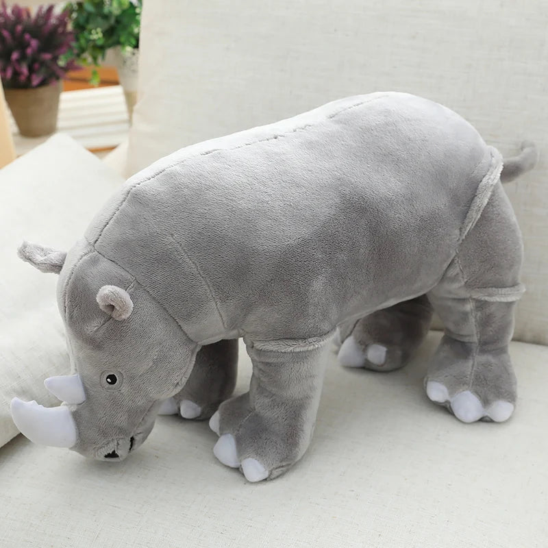 Large Plush Rhinoceros Stuffed Toy 40/60/80cm