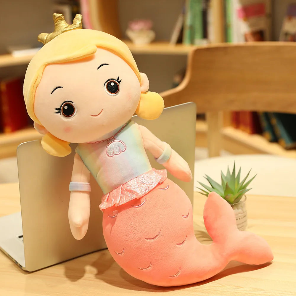 Plush Mermaid Princess Doll Stuffed Toy - 30cm