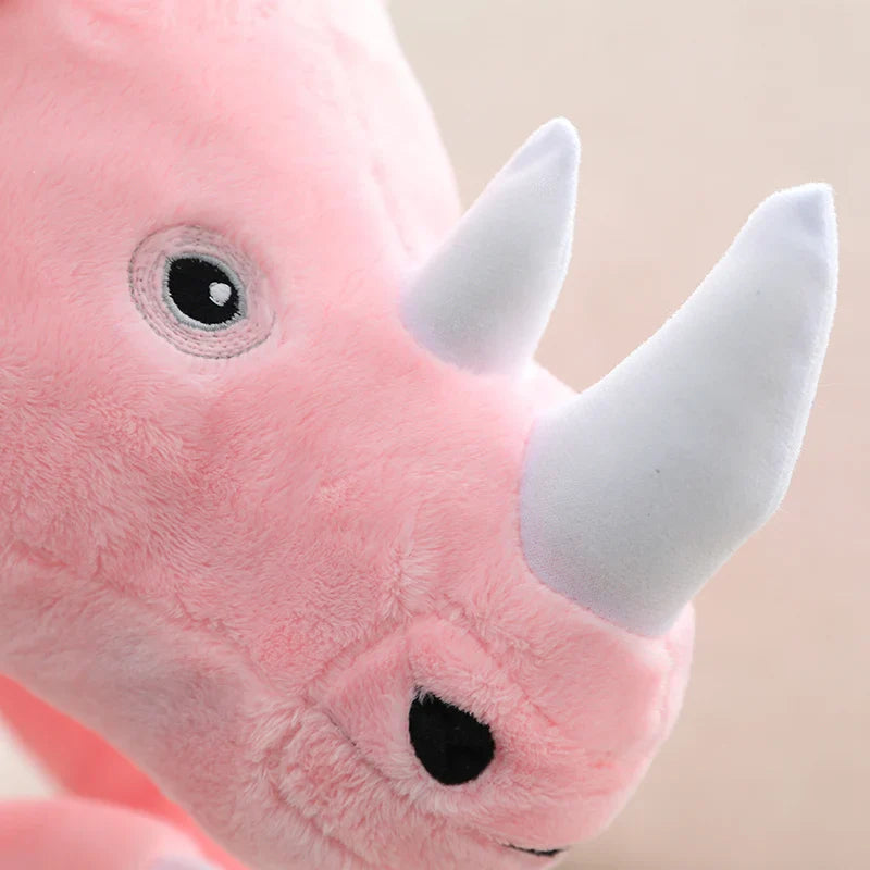 Large Plush Rhinoceros Stuffed Toy 40/60/80cm