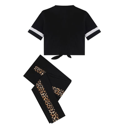 Girls T-Shirt & Legging Set (Age 4-16YRS)