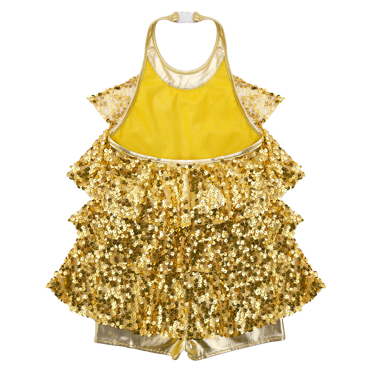 Girls Sequin Unitard Playsuit (Age 6-14 YRS)