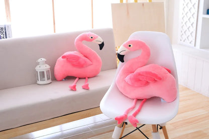 Plush Pink Flamingo Stuffed Toy 35-100cm