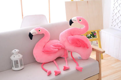 Plush Pink Flamingo Stuffed Toy 35-100cm