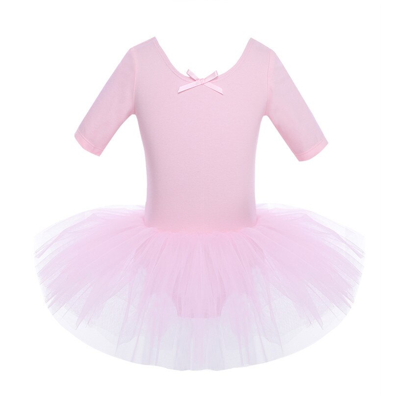 Girls Ballet Dance Tutu Leotard (Age 24M-14YRS) Pink