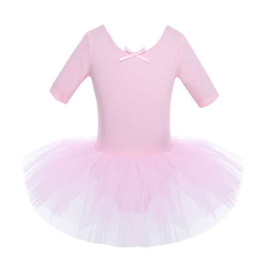 Girls Ballet Dance Tutu Leotard (Age 24M-14YRS) Pink