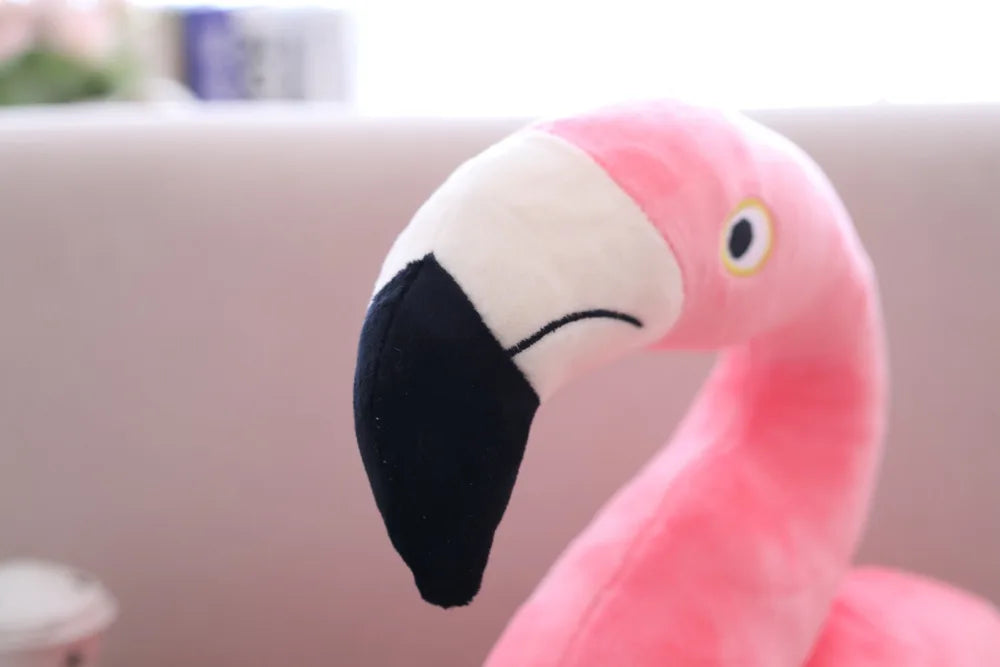 Plush Pink Flamingo Stuffed Toy 35-100cm