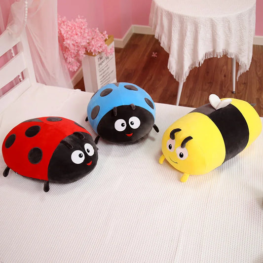 Cute Insect / Ladybug Plush Toy Stuffed Pillow 40-60cm