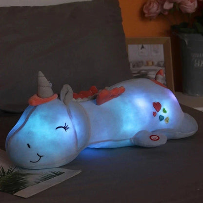 Plush Light Unicorn LED Light Unicorn Pillow Stuffed Toy - 60cm