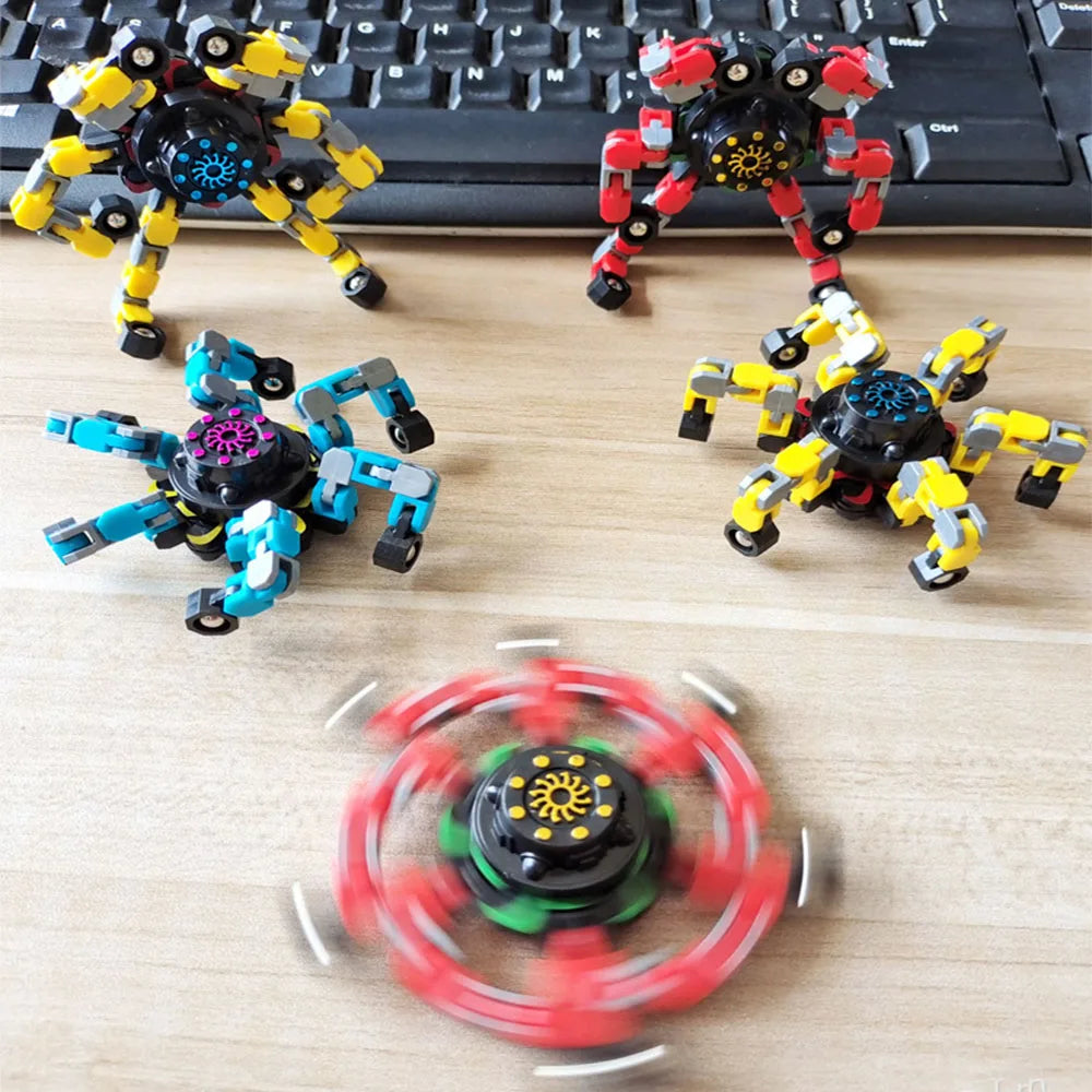 Transformer Fidget Spinner Anti-stress Toy