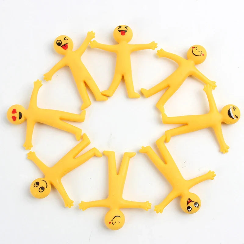 Funny Little Man Squishy Fidget Toys Antistress - 8-20 Pack