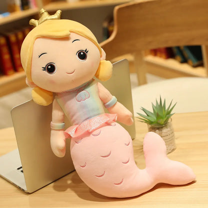 Plush Mermaid Princess Doll Stuffed Toy - 30cm