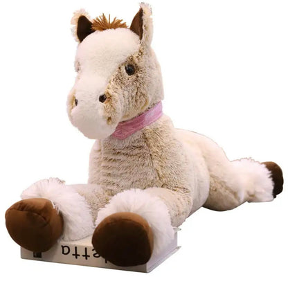 Large Plush Horse Stuffed Toy - 90-120cm