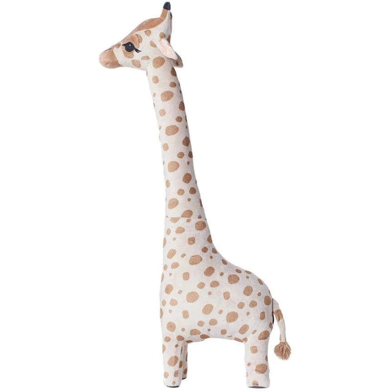 Large Plush Stuffed Giraffe Toy - 40-85cm Beige