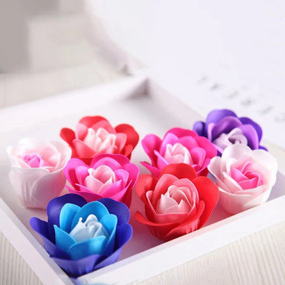 Heart Shaped Flowers Gift Box