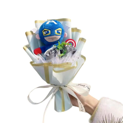 Super Hero Plush Gift Bouquet