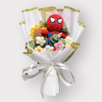 Plush Character Flower Gift Bouquet