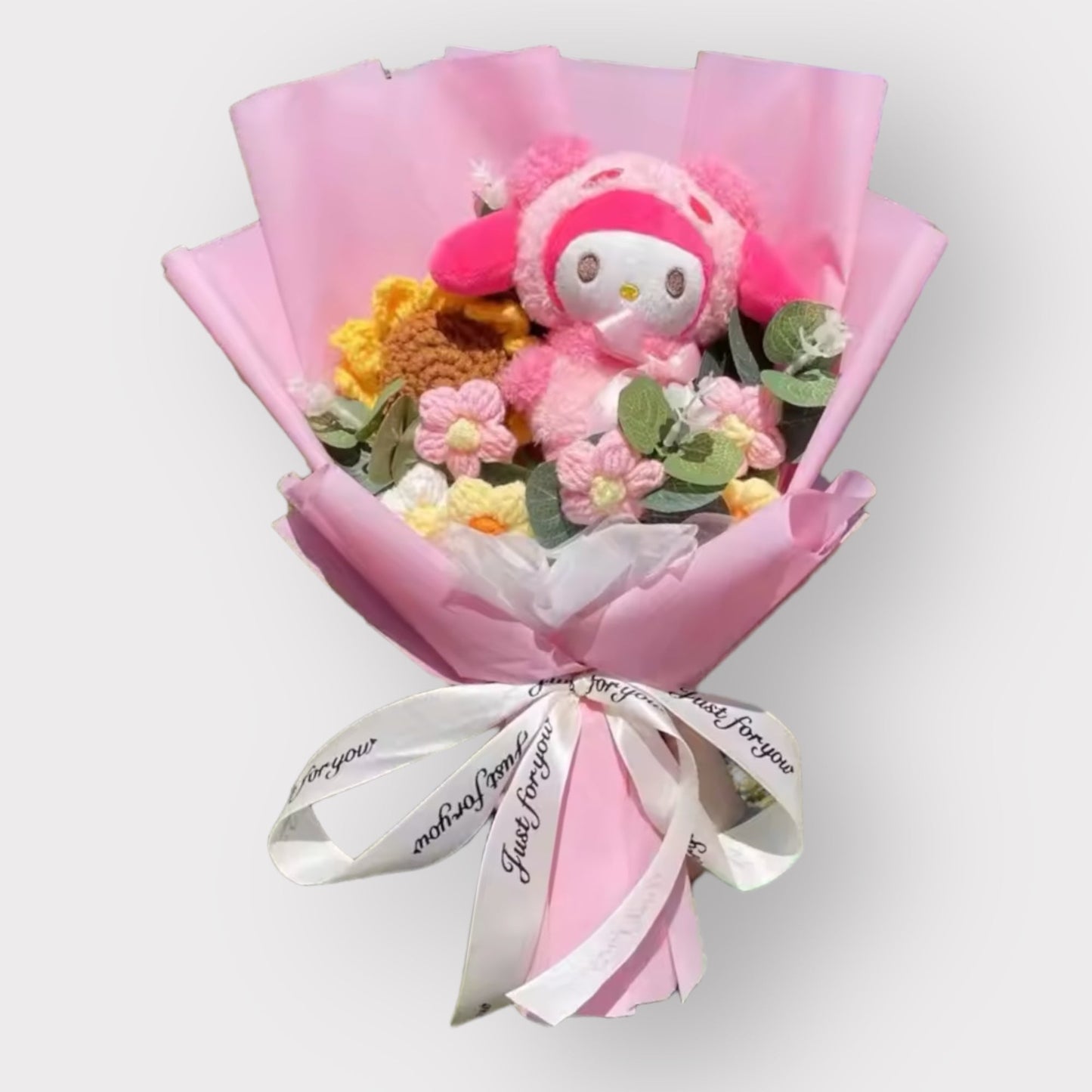 Plush Character Flower Gift Bouquet