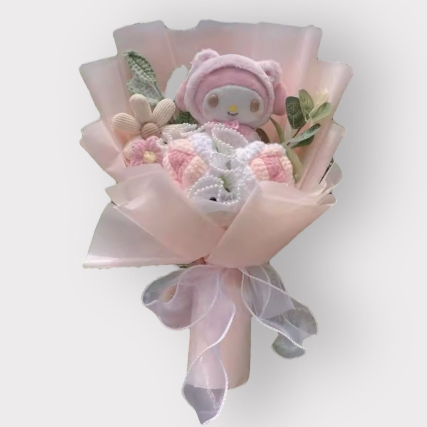 Plush Teddy Bear Toy Flower Gift Bouquet