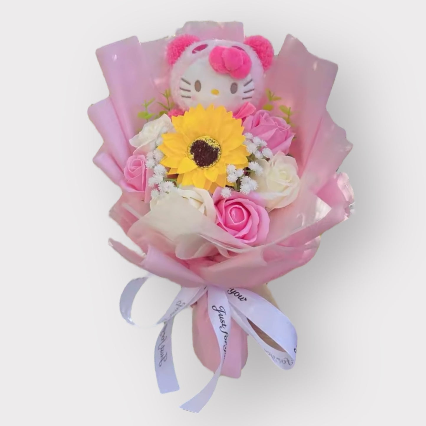 Plush Teddy Bear Toy Flower Gift Bouquet