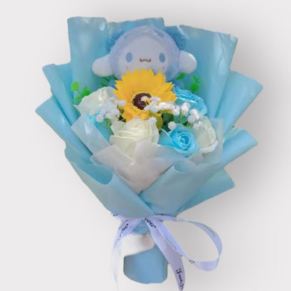 Plush Teddy Bear Toy Flower Gift Bouquet