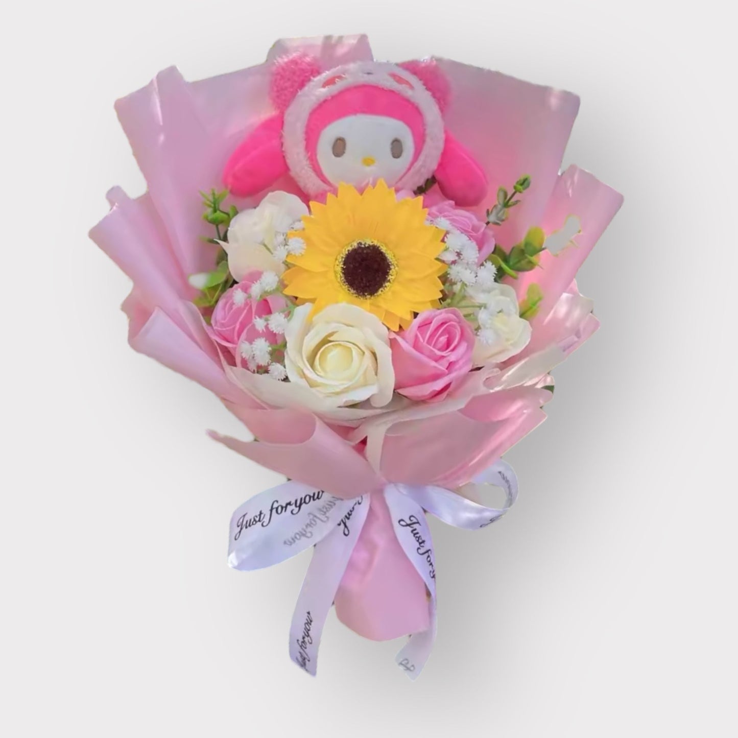 Plush Teddy Bear Toy Flower Gift Bouquet