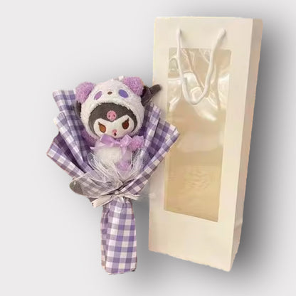 Plush Teddy Bear Toy Flower Gift Bouquet