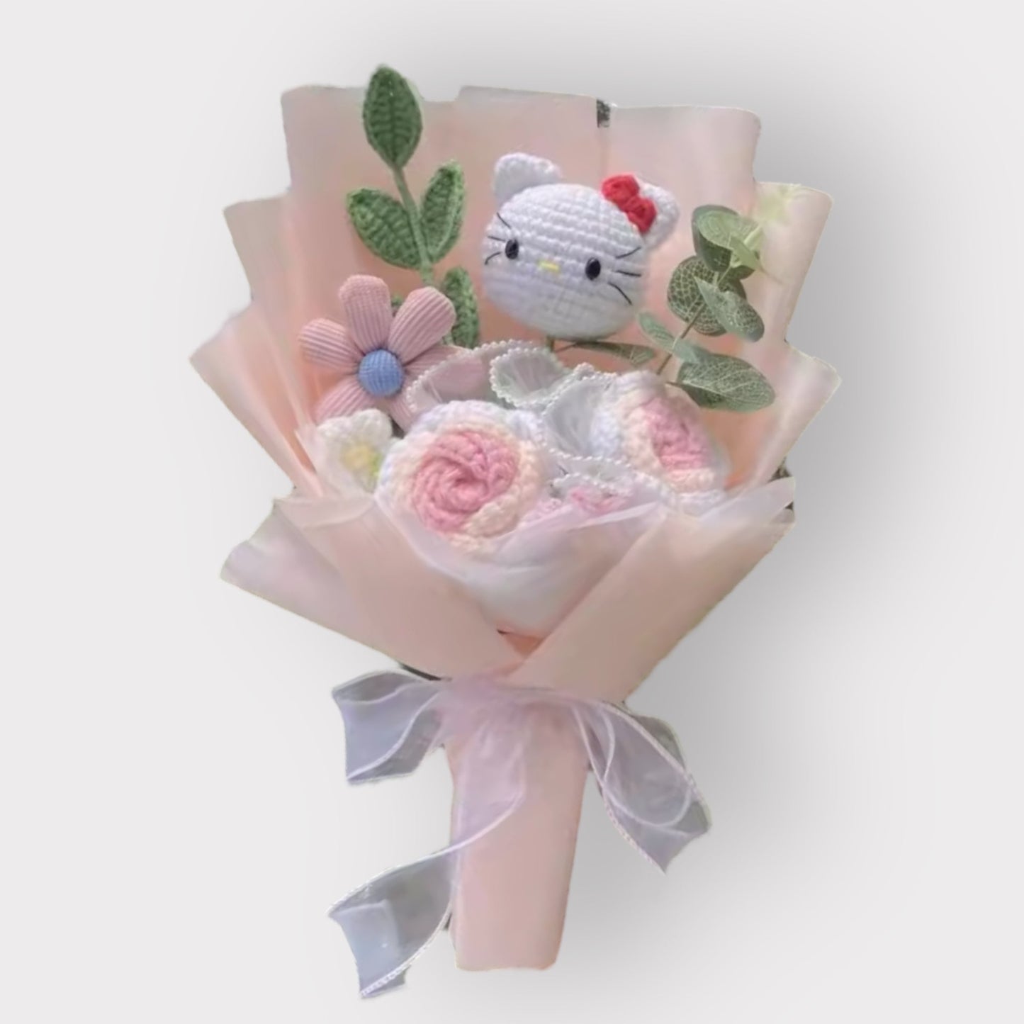 Plush Teddy Bear Toy Flower Gift Bouquet