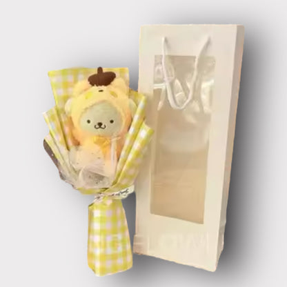 Plush Teddy Bear Toy Flower Gift Bouquet