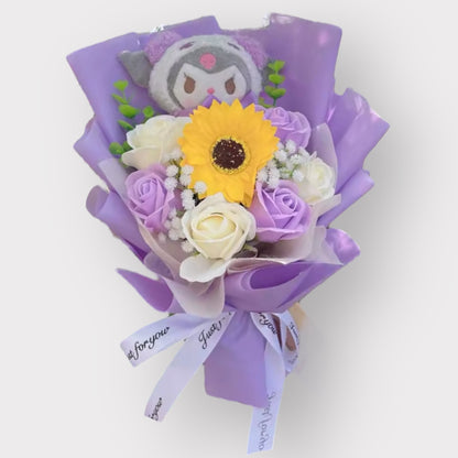 Plush Teddy Bear Toy Flower Gift Bouquet