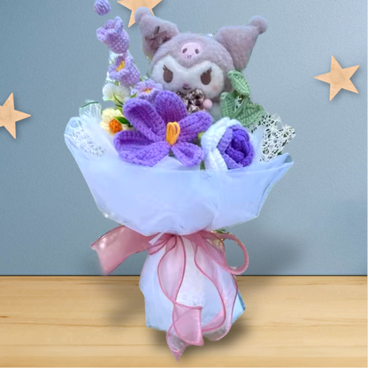 Miss Kitty Plush Toy Flower Gift Bouquet