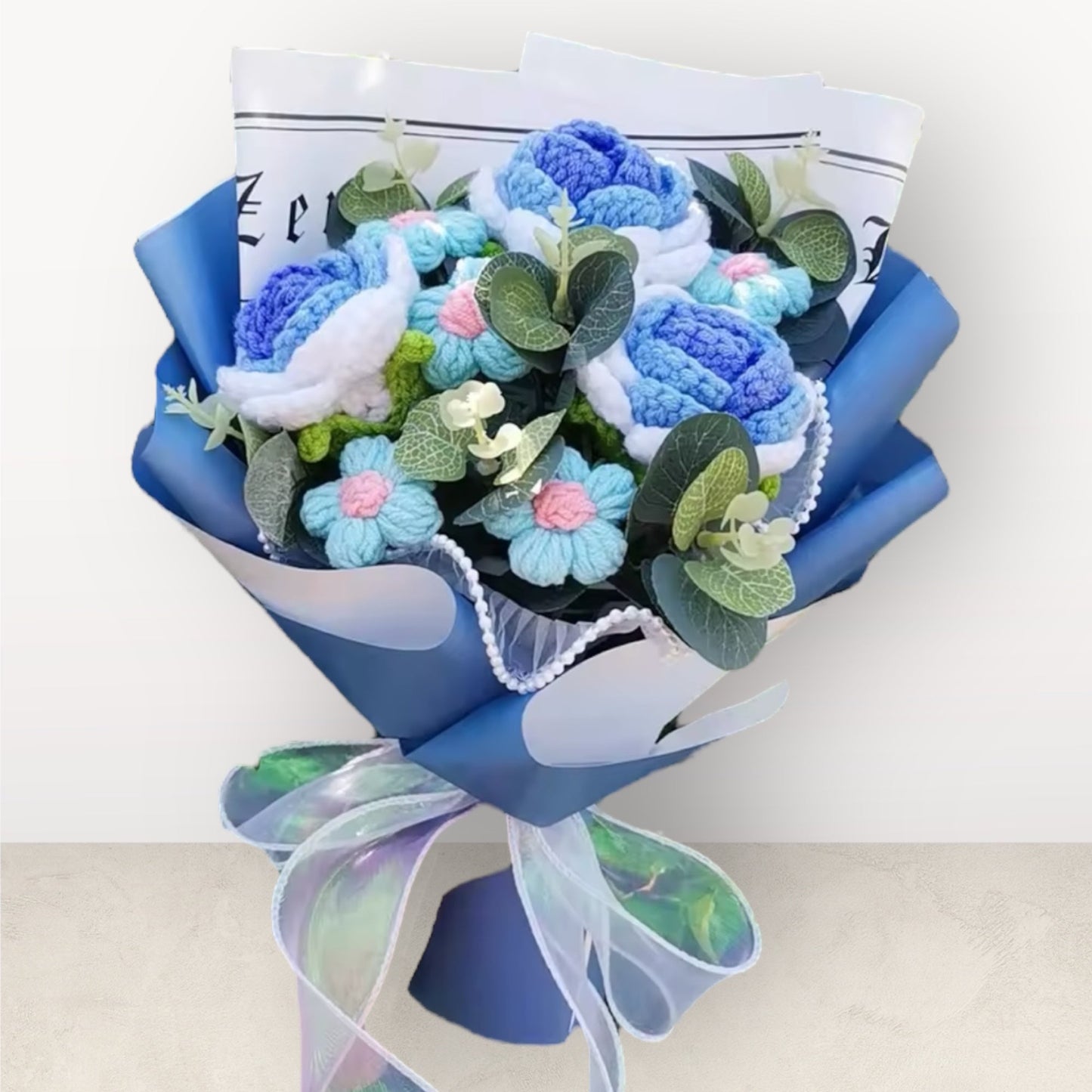 Crochet Creative Flower Gift Bouquet