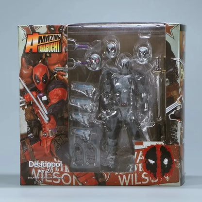 Deadpool 2.0 Action Figure Movable Joints Toy