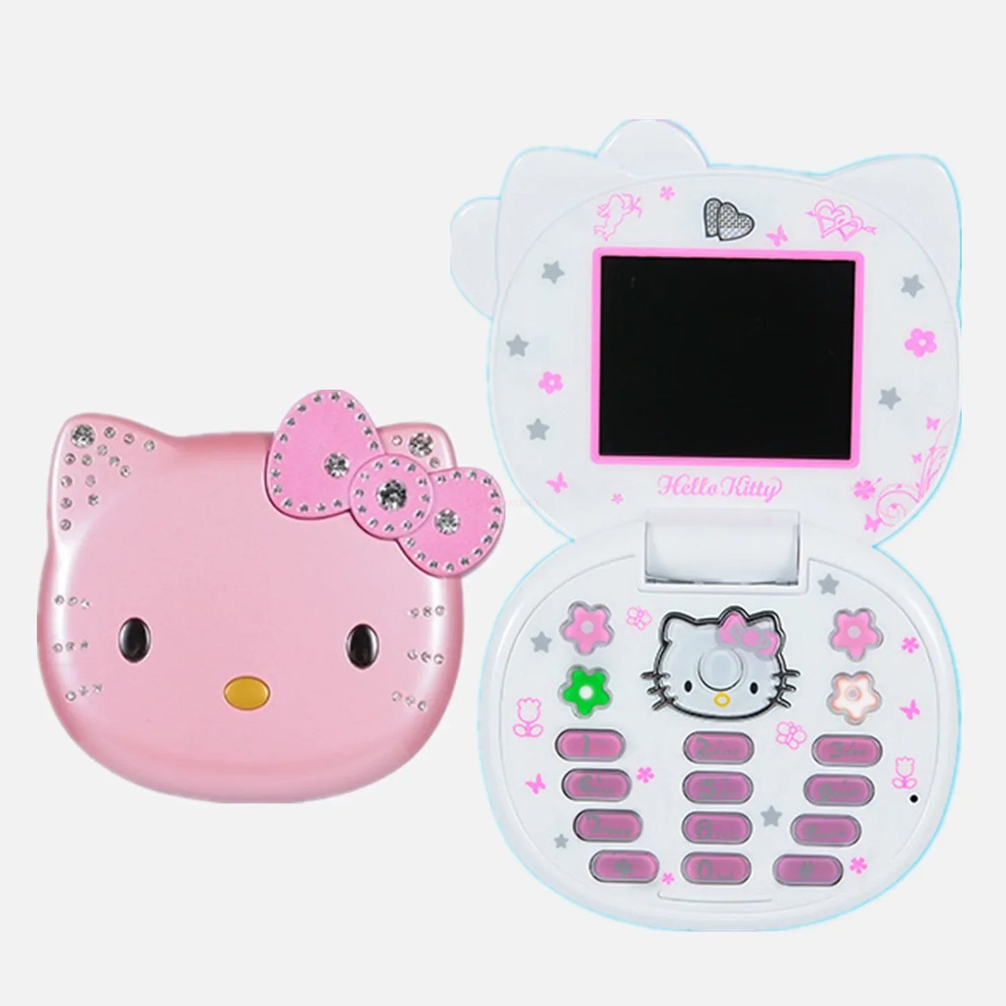 Kid Miss Kitty Flip Phone