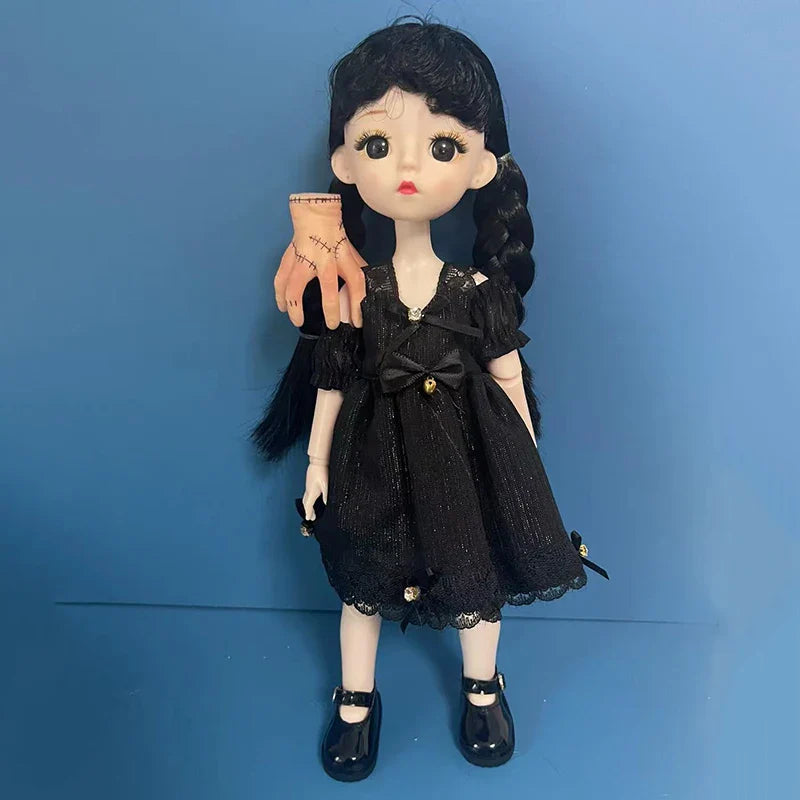 Wednesday Double Jointed Doll 30cm