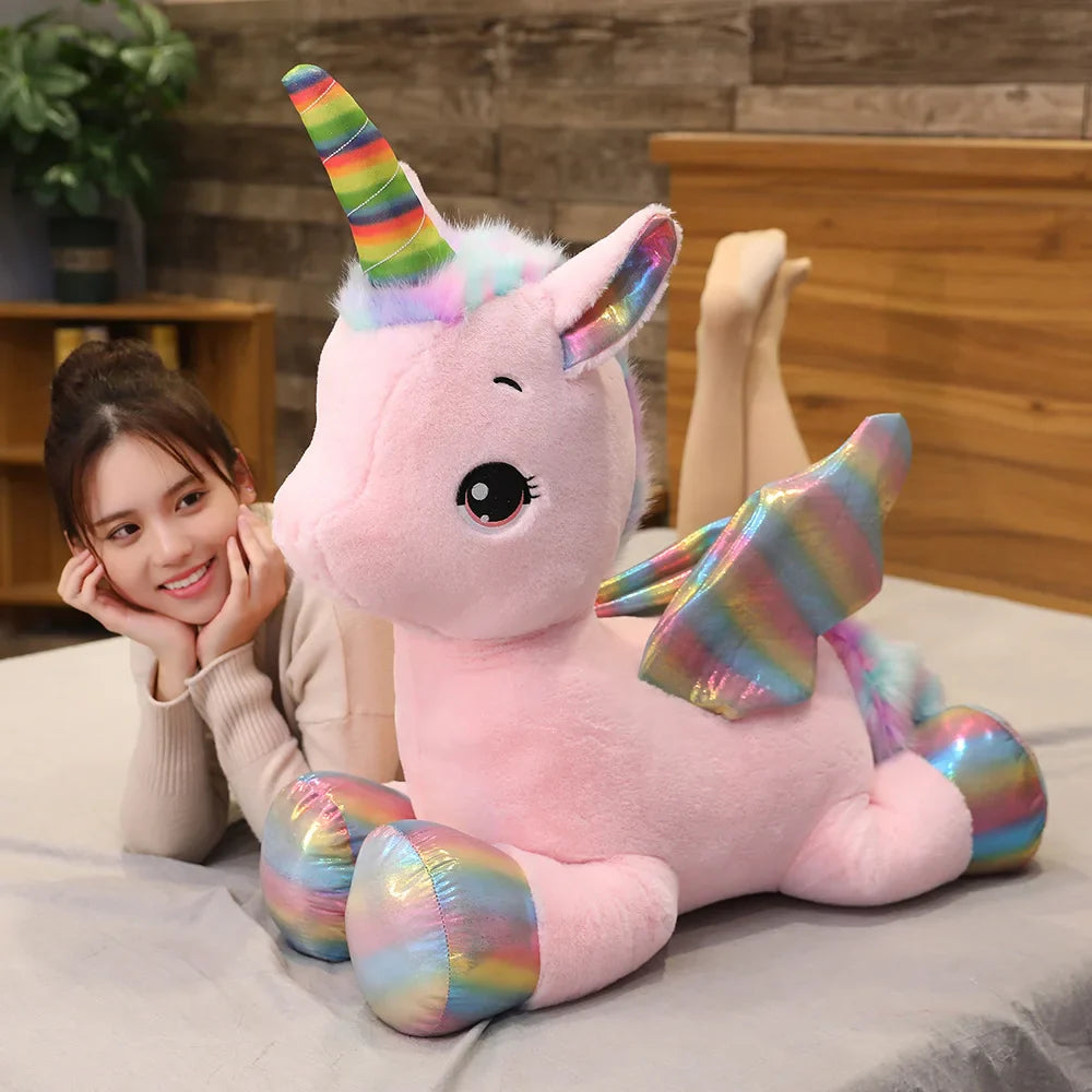 Large Plush Unicorn Dream Rainbow Plush Toy 40-80cm