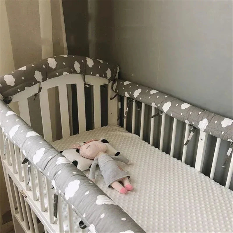 Baby Safety Guardrail Soft Cotton Bumper